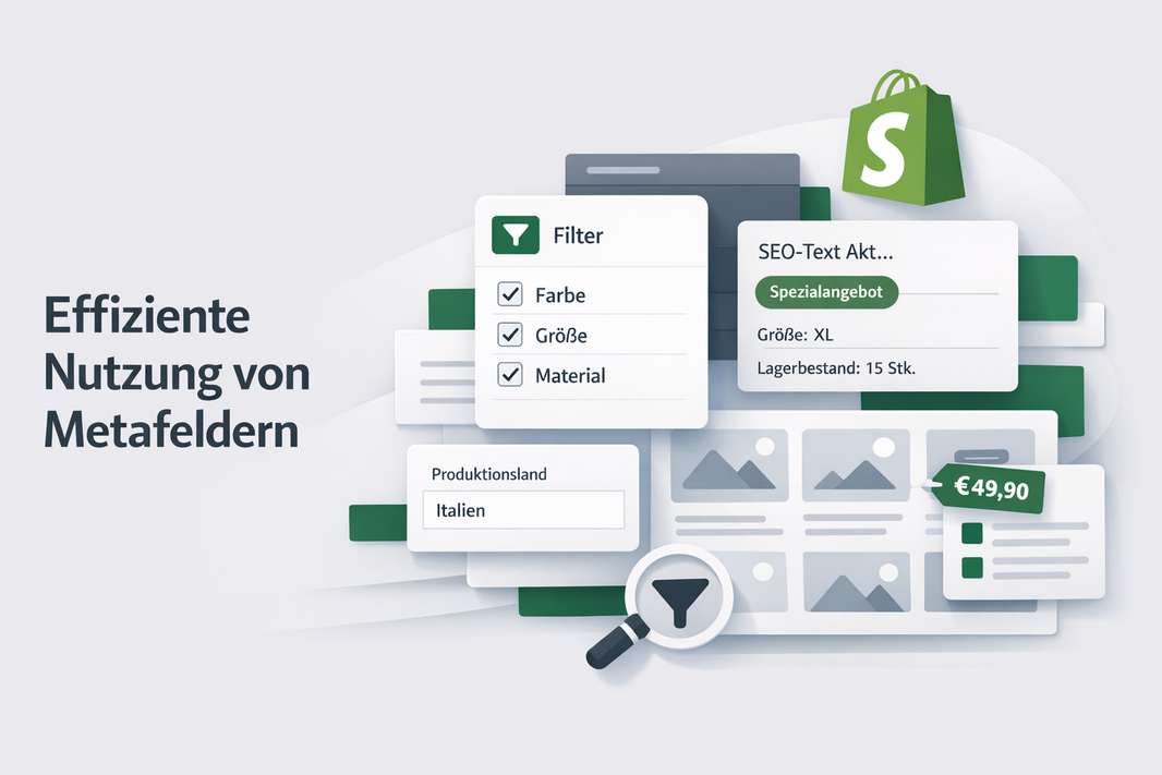 Shopify Metafields: anlegen, pflegen und im Theme korrekt ausgeben (OS 2.0)
