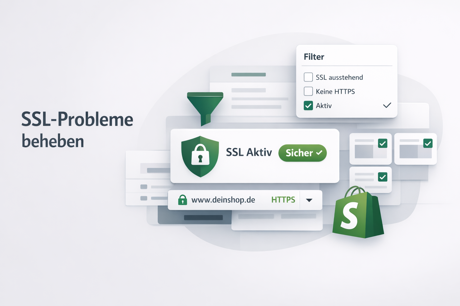 Shopify SSL pending: Domain-Zertifikat aktivieren und HTTPS-Zugriff herstellen