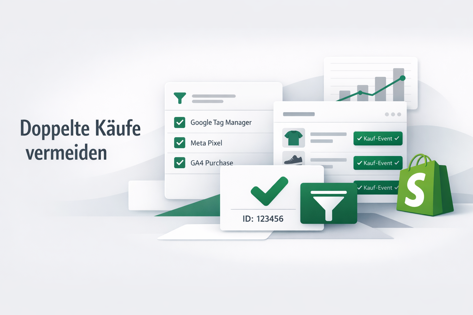 Shopify: GA4 „purchase“ wird doppelt gezählt – Ursachen finden und sauber beheben
